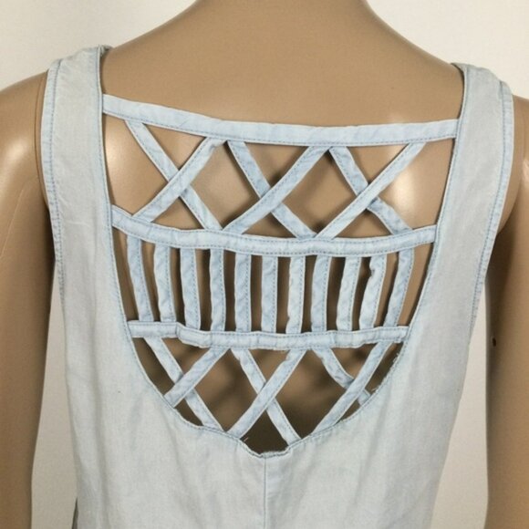 👛 2/20 WANT AND NEED Lattice Back Shift Dress - Picture 4 of 8